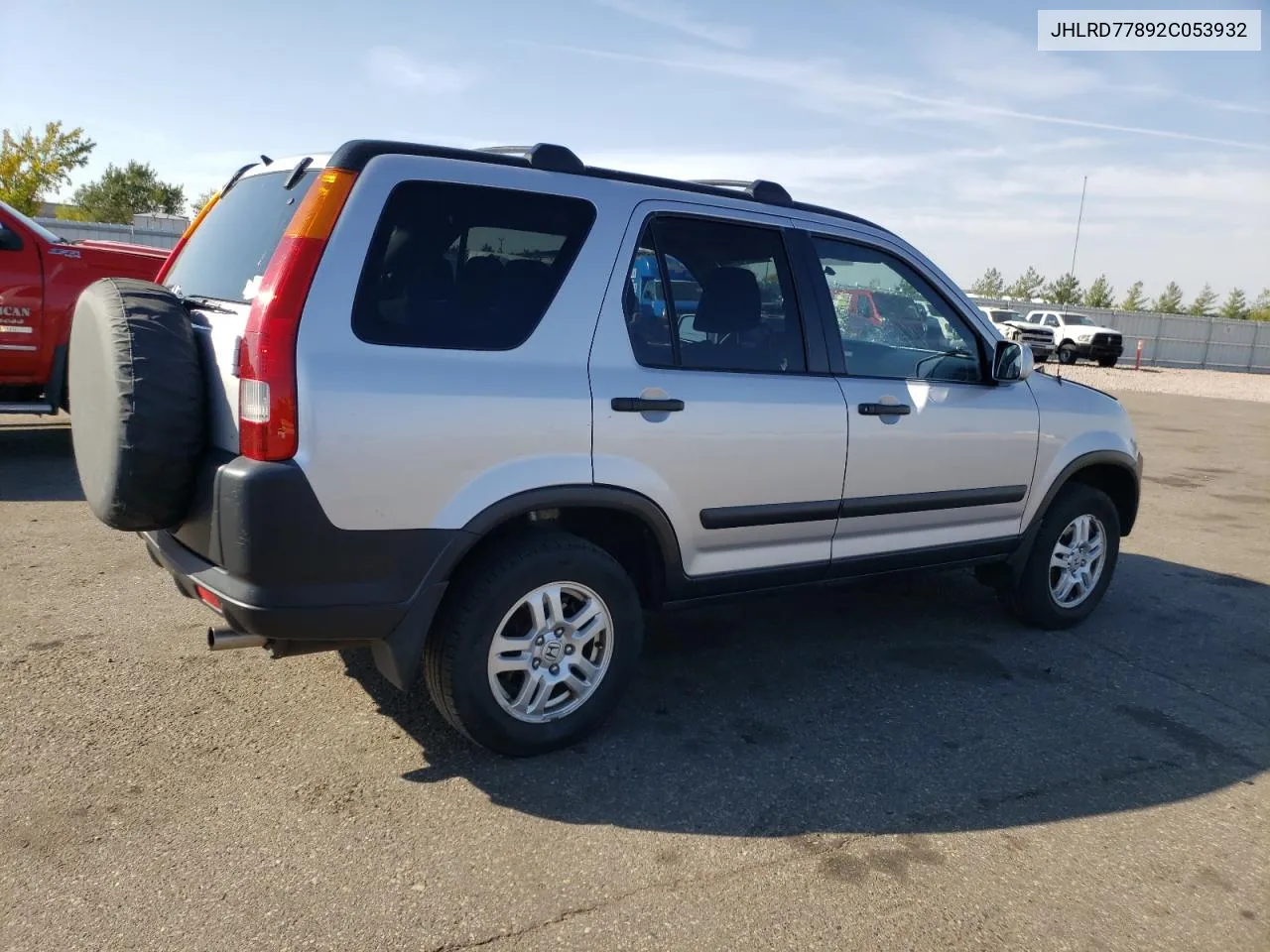 2002 Honda Cr-V Ex VIN: JHLRD77892C053932 Lot: 76087424