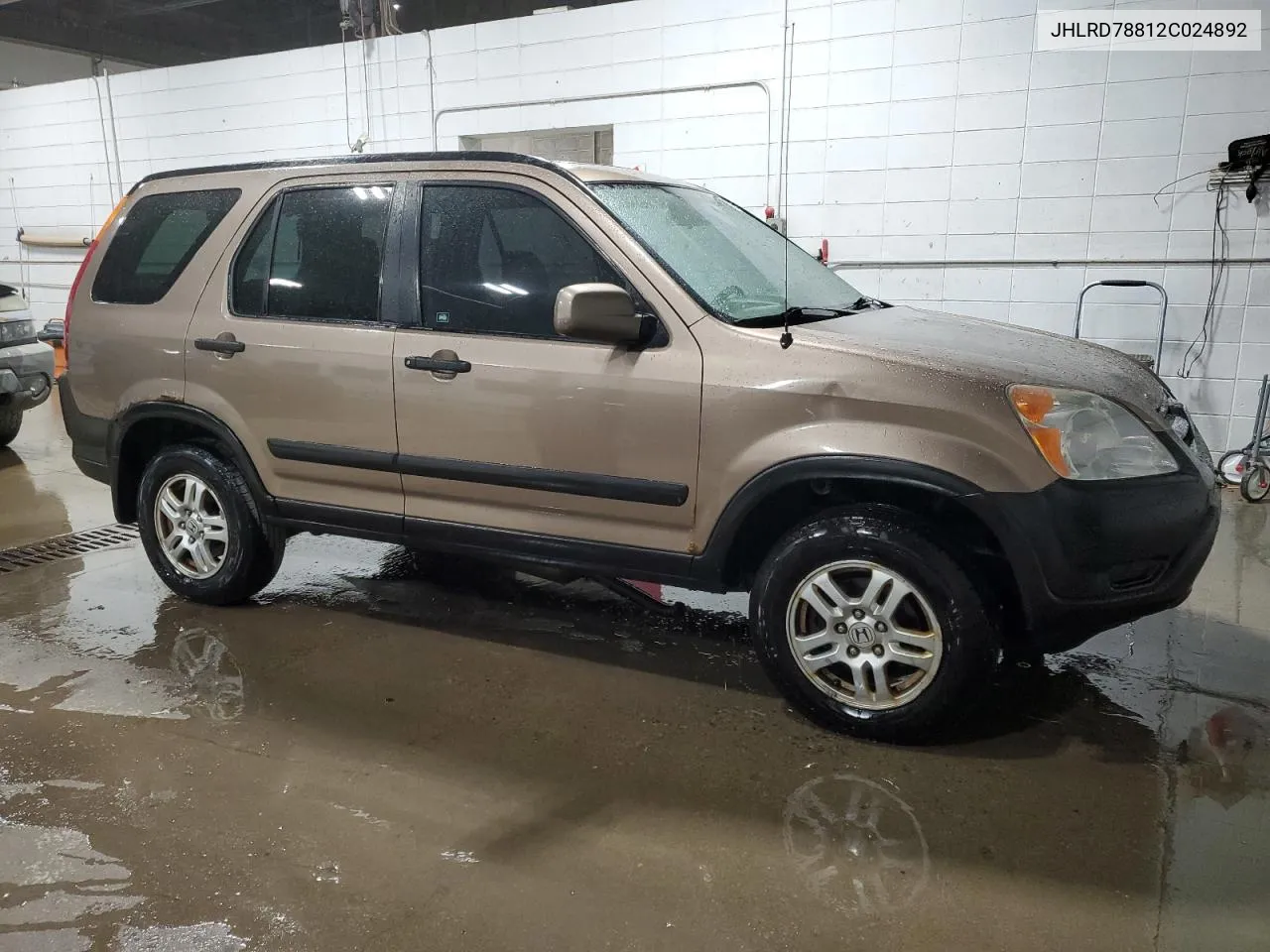 2002 Honda Cr-V Ex VIN: JHLRD78812C024892 Lot: 76994624