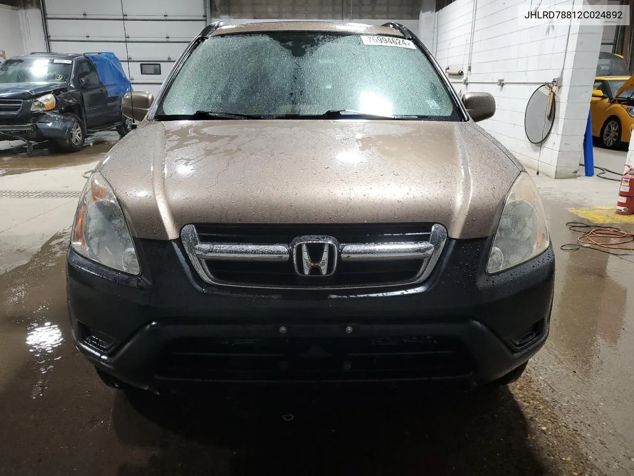 2002 Honda Cr-V Ex VIN: JHLRD78812C024892 Lot: 76994624