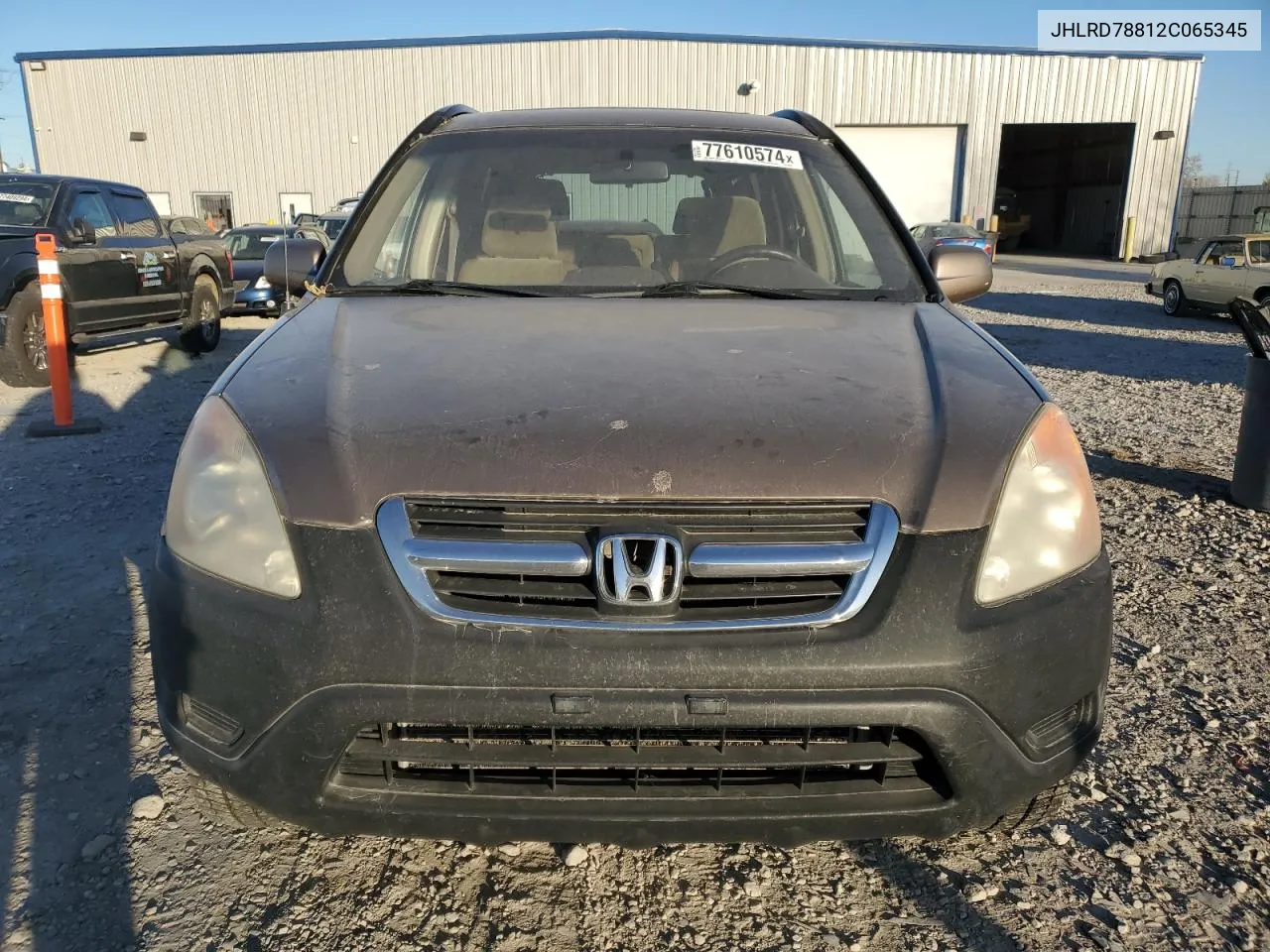 JHLRD78812C065345 2002 Honda Cr-V Ex