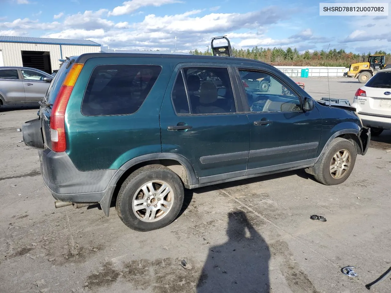 2002 Honda Cr-V Ex VIN: SHSRD78812U007082 Lot: 78564894