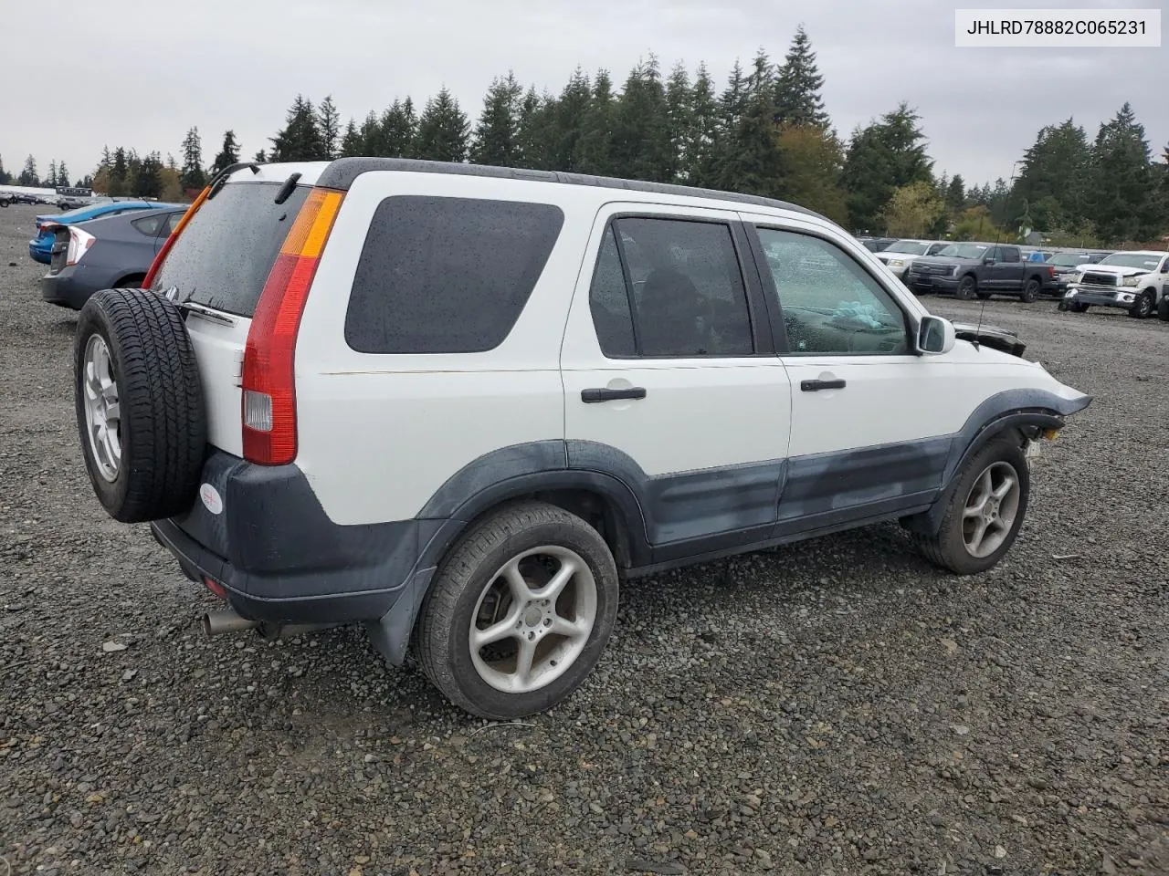 2002 Honda Cr-V Ex VIN: JHLRD78882C065231 Lot: 78747304