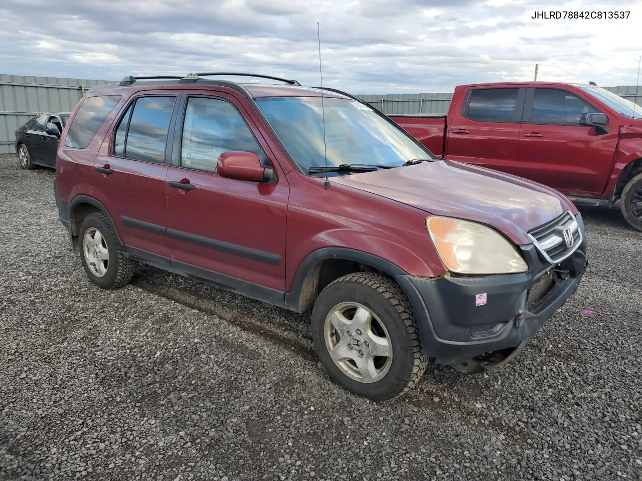 2002 Honda Cr-V Ex VIN: JHLRD78842C813537 Lot: 78889514