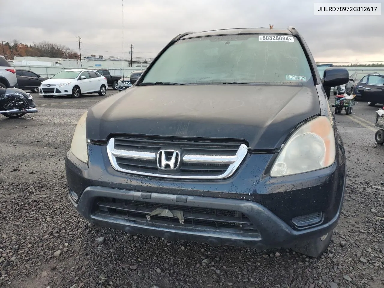 2002 Honda Cr-V Ex VIN: JHLRD78972C812617 Lot: 80328884