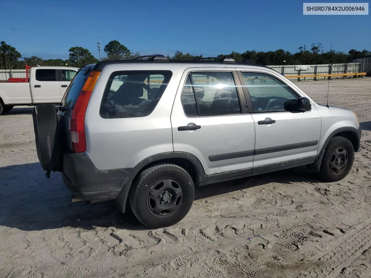 2002 Honda Cr-V Lx VIN: SHSRD784X2U006946 Lot: 80337774