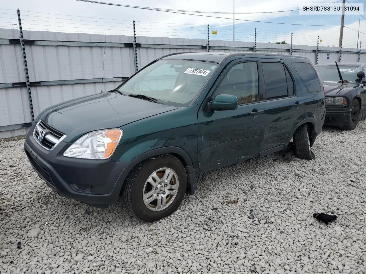 2003 Honda Cr-V Ex VIN: SHSRD78813U131094 Lot: 52857844