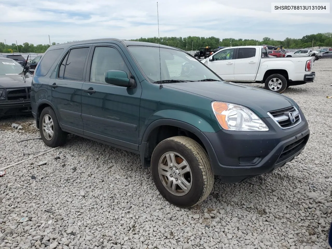 2003 Honda Cr-V Ex VIN: SHSRD78813U131094 Lot: 52857844