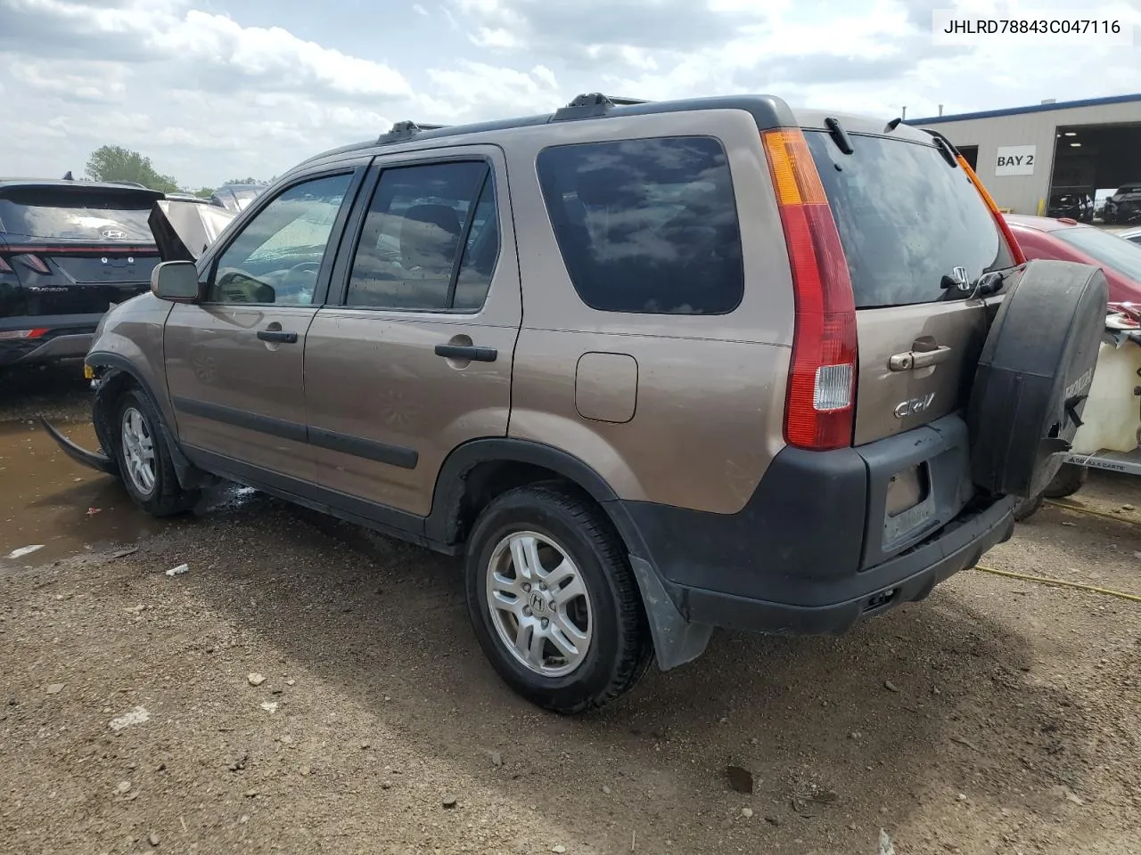 JHLRD78843C047116 2003 Honda Cr-V Ex