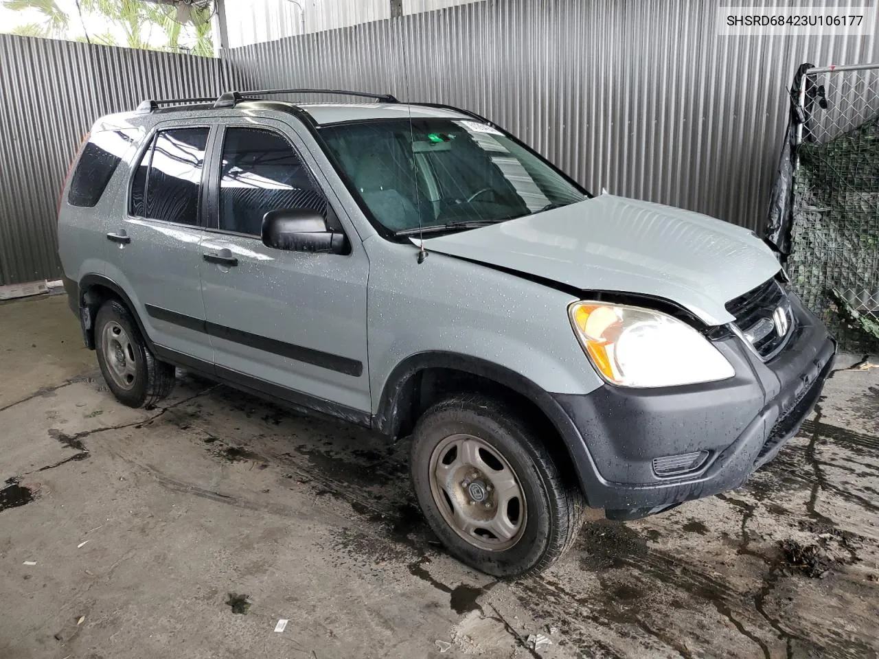 2003 Honda Cr-V Lx VIN: SHSRD68423U106177 Lot: 61264944