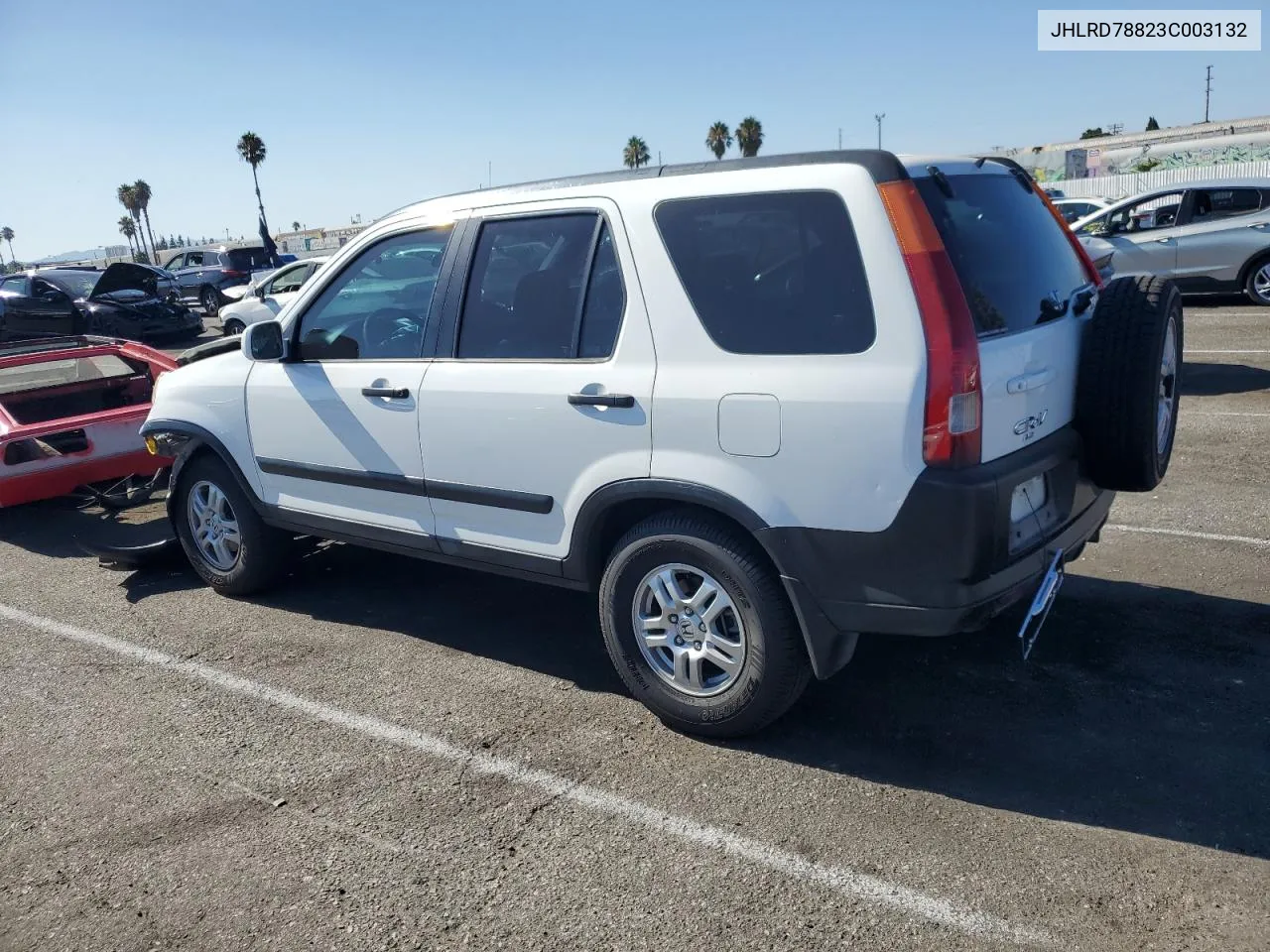 2003 Honda Cr-V Ex VIN: JHLRD78823C003132 Lot: 67404444