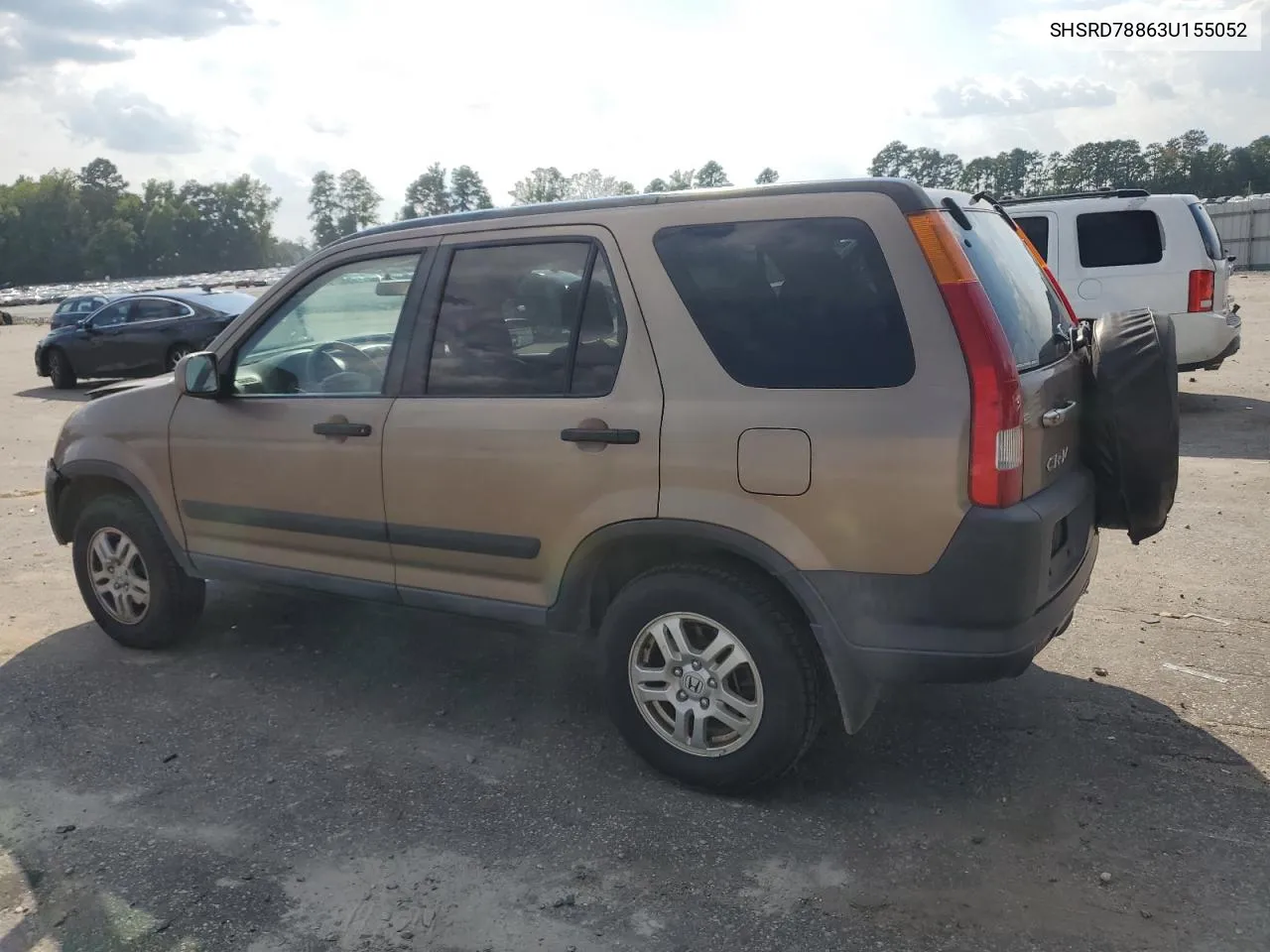 2003 Honda Cr-V Ex VIN: SHSRD78863U155052 Lot: 67829644