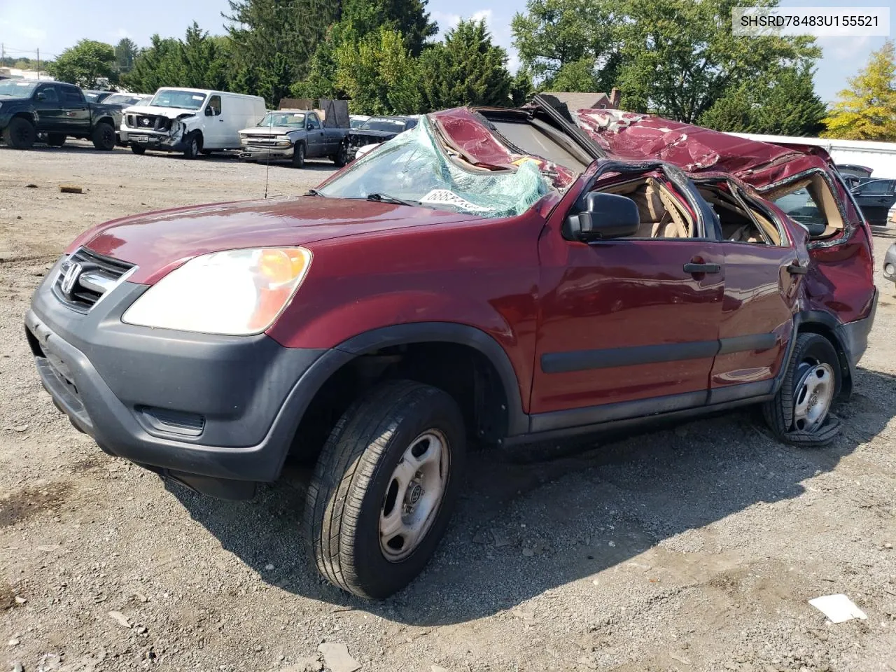 SHSRD78483U155521 2003 Honda Cr-V Lx