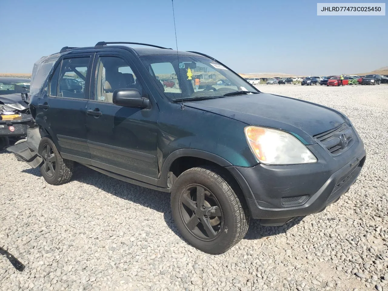 JHLRD77473C025450 2003 Honda Cr-V Lx