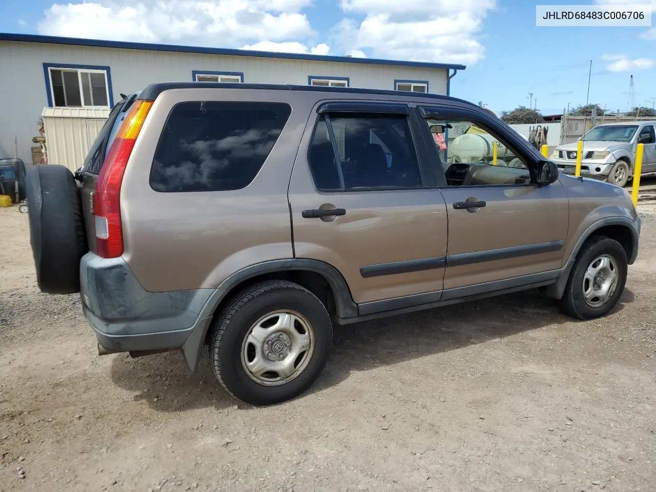 2003 Honda Cr-V Lx VIN: JHLRD68483C006706 Lot: 69089894