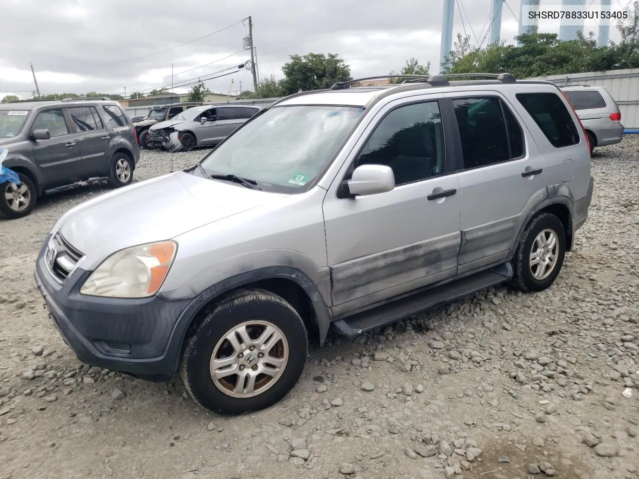 2003 Honda Cr-V Ex VIN: SHSRD78833U153405 Lot: 69135964