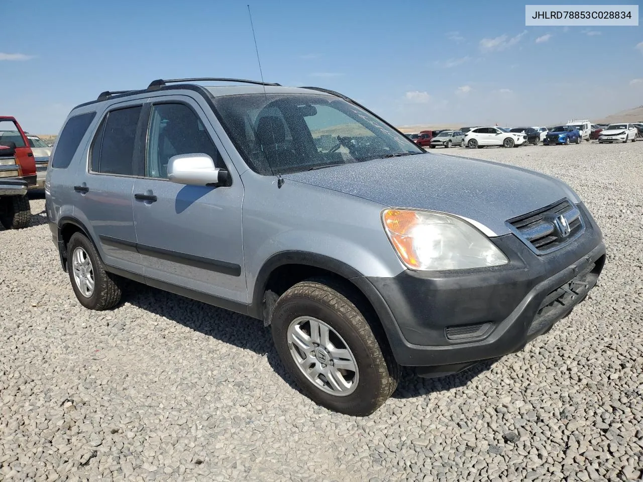 JHLRD78853C028834 2003 Honda Cr-V Ex