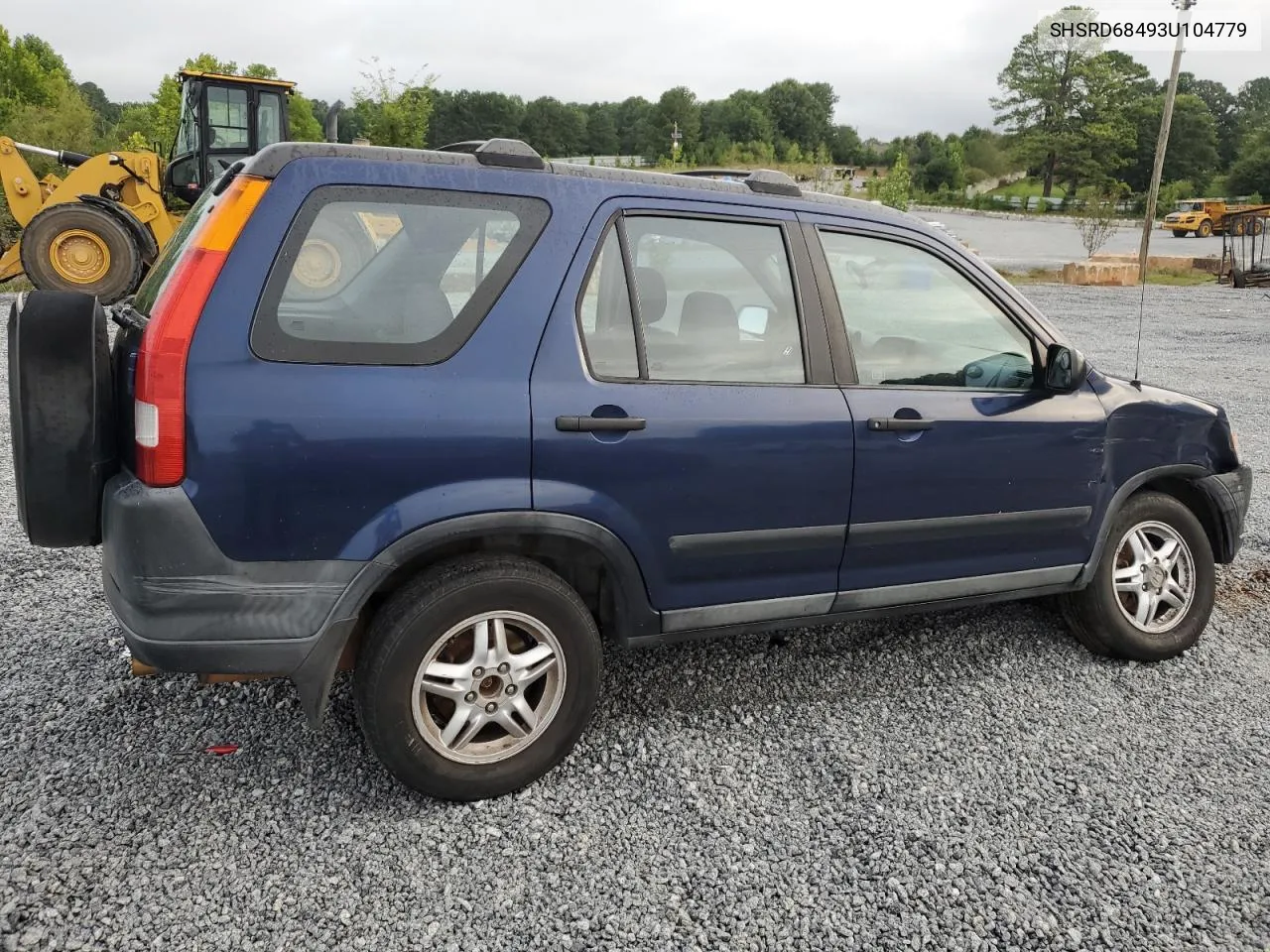 2003 Honda Cr-V Lx VIN: SHSRD68493U104779 Lot: 72197624