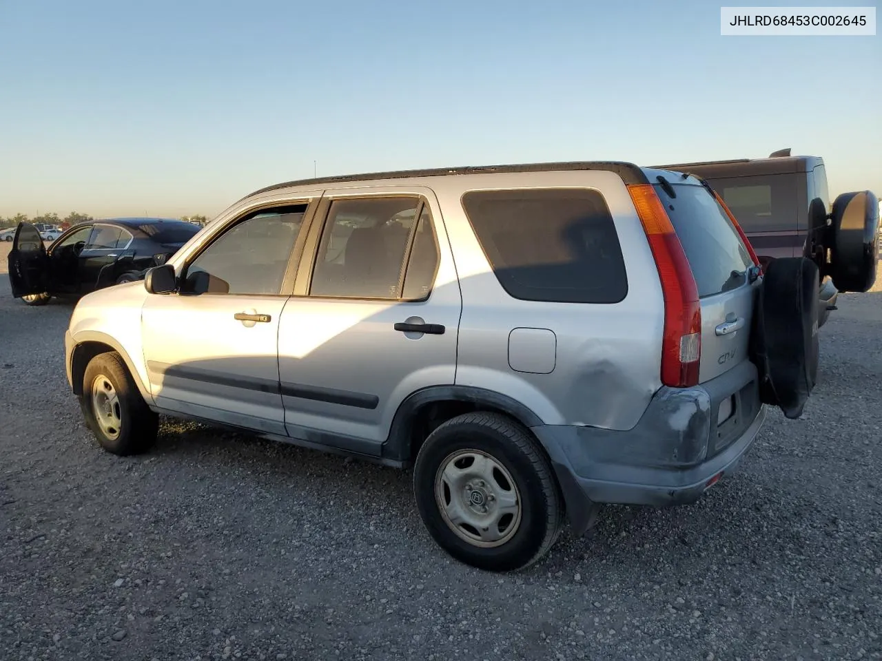 2003 Honda Cr-V Lx VIN: JHLRD68453C002645 Lot: 72691994