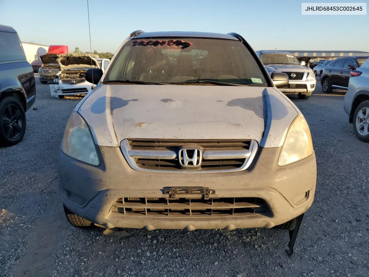 2003 Honda Cr-V Lx VIN: JHLRD68453C002645 Lot: 72691994