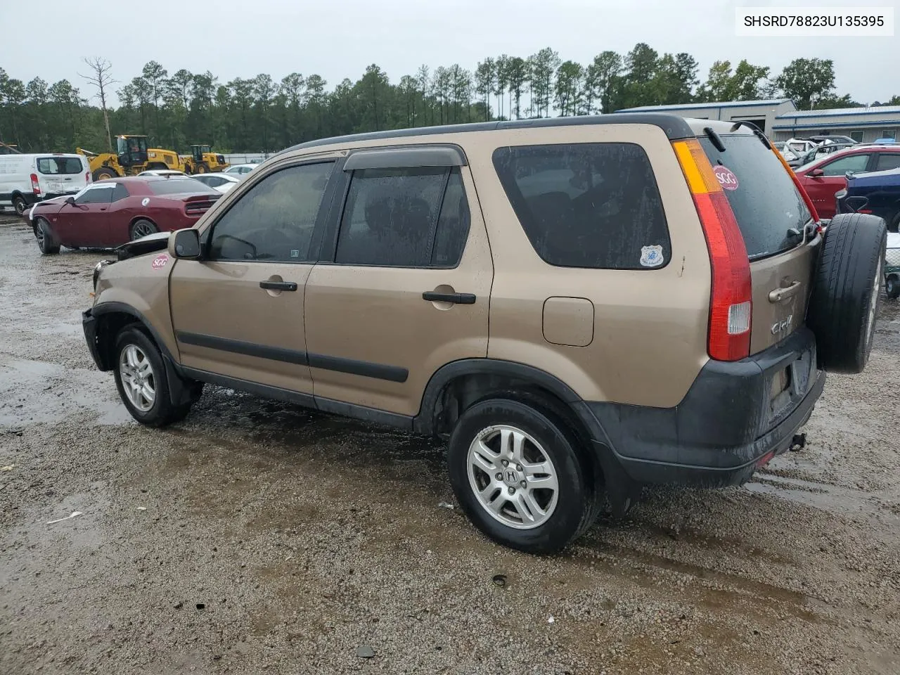 2003 Honda Cr-V Ex VIN: SHSRD78823U135395 Lot: 73325364