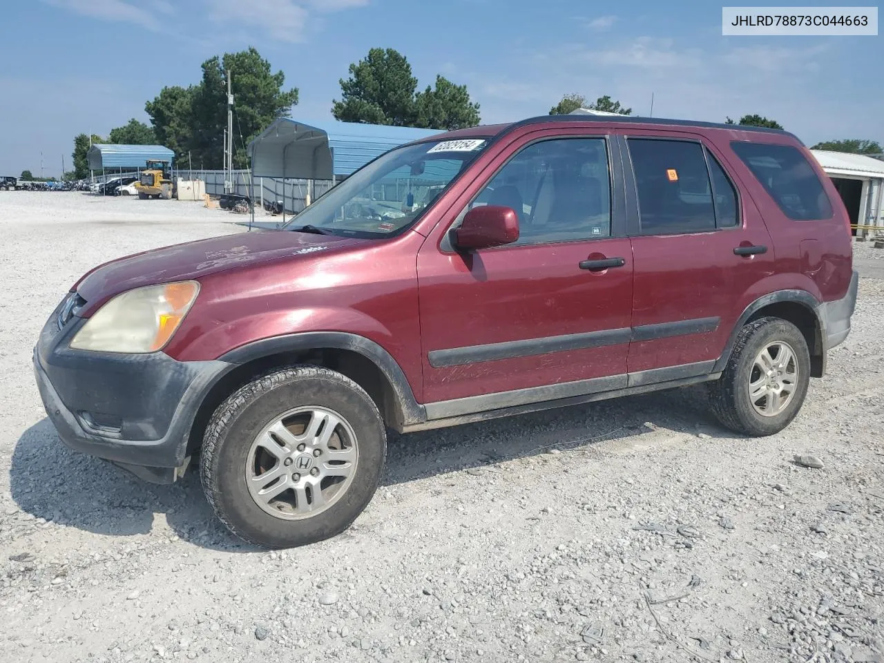 JHLRD78873C044663 2003 Honda Cr-V Ex