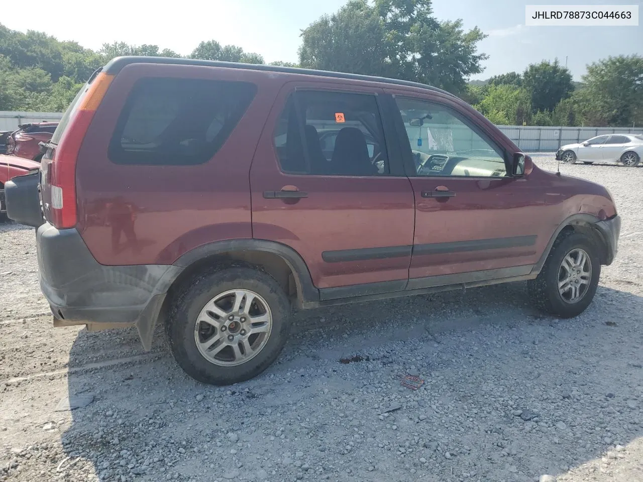 JHLRD78873C044663 2003 Honda Cr-V Ex