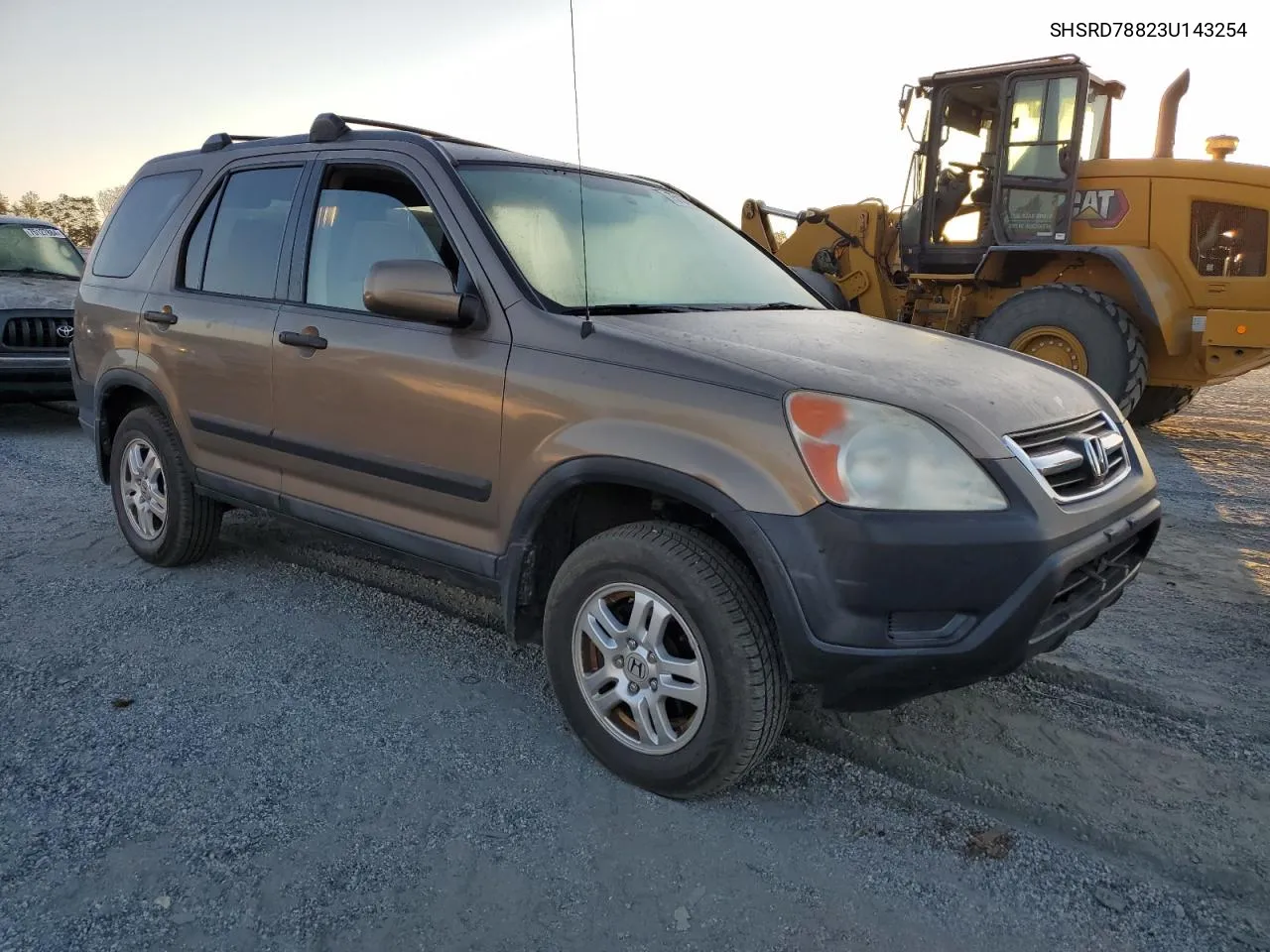 2003 Honda Cr-V Ex VIN: SHSRD78823U143254 Lot: 75137734