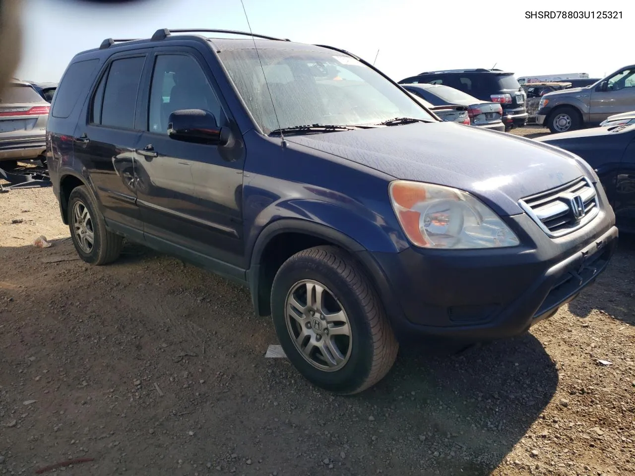 2003 Honda Cr-V Ex VIN: SHSRD78803U125321 Lot: 75486074