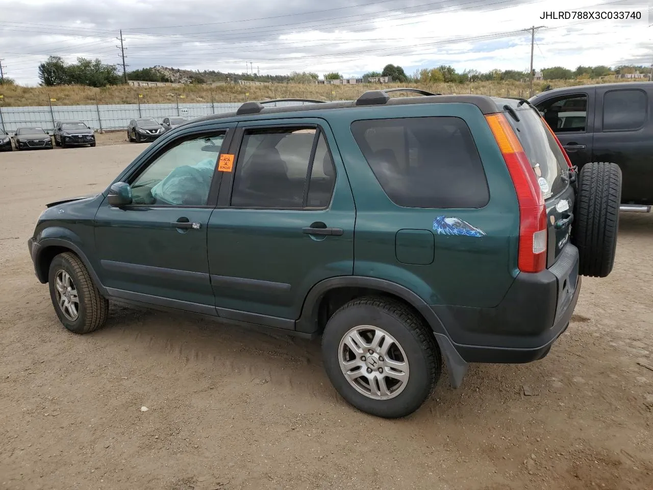 JHLRD788X3C033740 2003 Honda Cr-V Ex