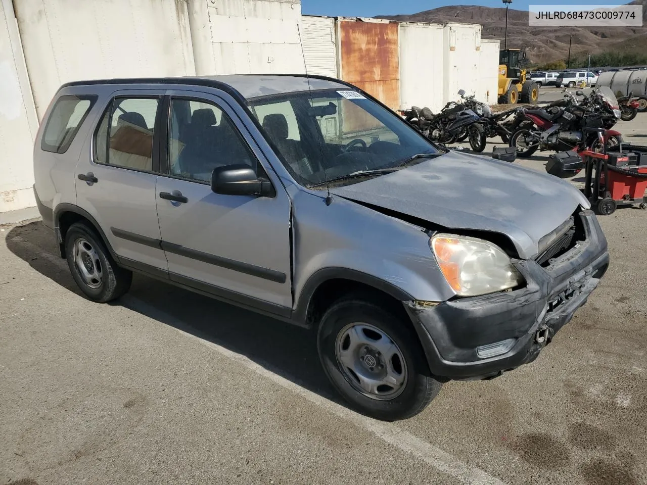 2003 Honda Cr-V Lx VIN: JHLRD68473C009774 Lot: 77473614