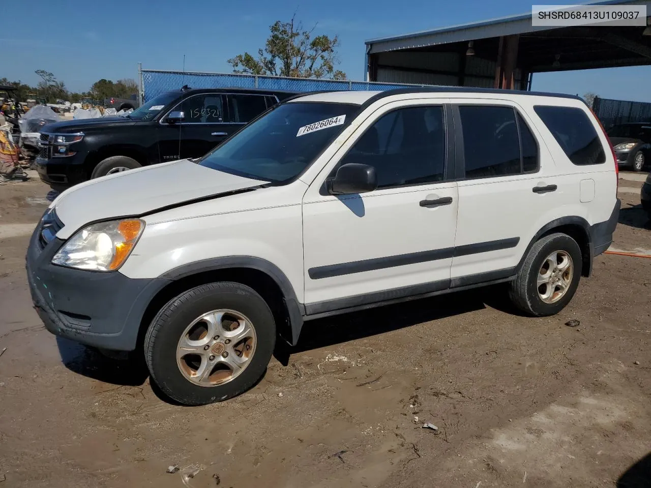 2003 Honda Cr-V Lx VIN: SHSRD68413U109037 Lot: 78026064