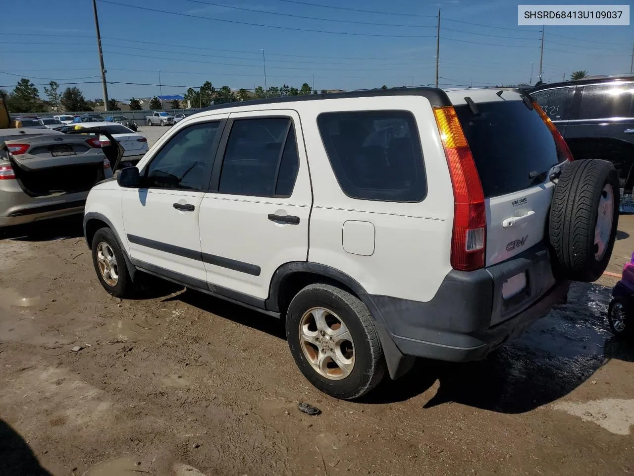 2003 Honda Cr-V Lx VIN: SHSRD68413U109037 Lot: 78026064