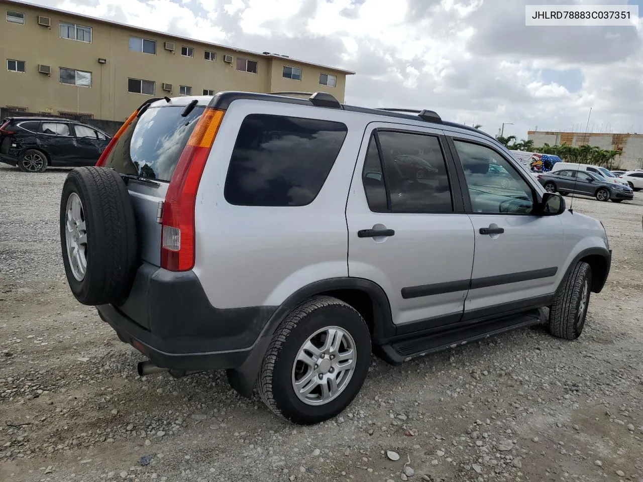 2003 Honda Cr-V Ex VIN: JHLRD78883C037351 Lot: 78133174