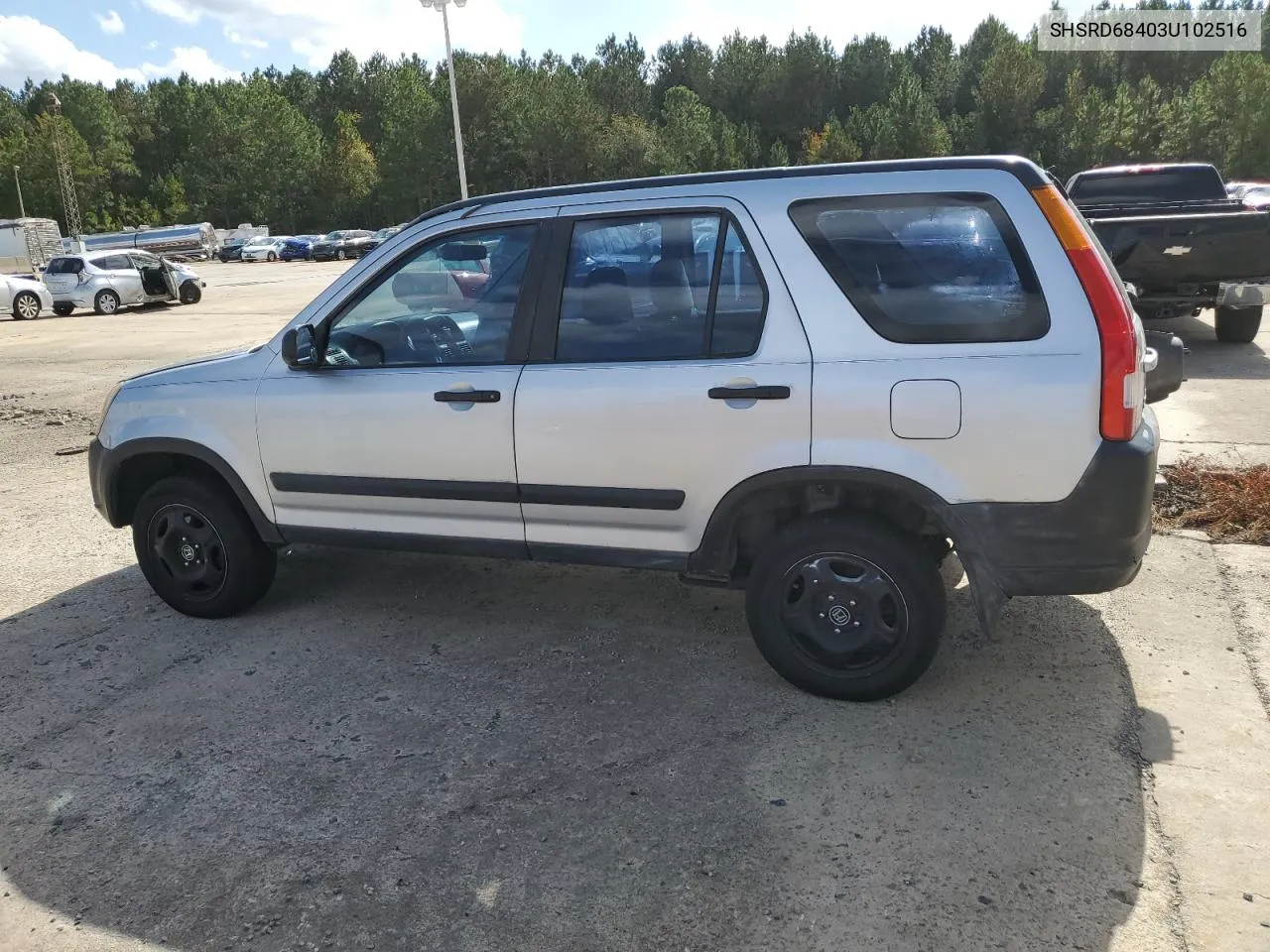 2003 Honda Cr-V Lx VIN: SHSRD68403U102516 Lot: 78532584