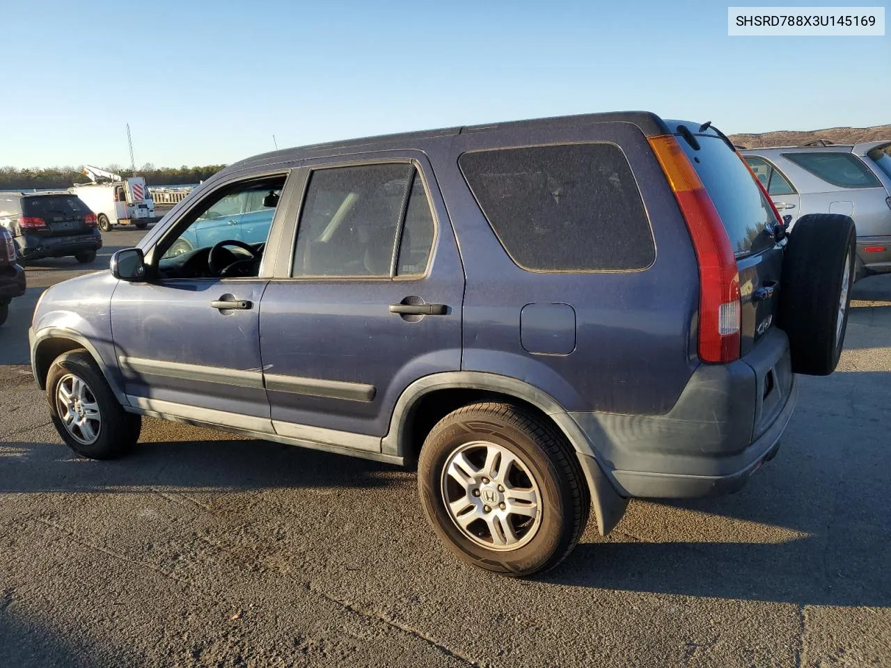 2003 Honda Cr-V Ex VIN: SHSRD788X3U145169 Lot: 79819774