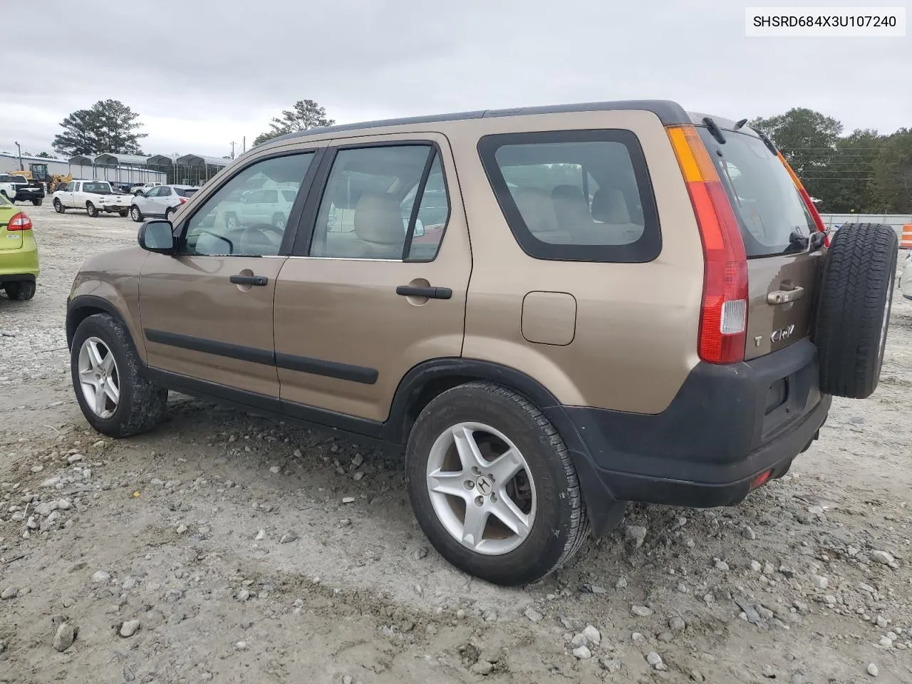 2003 Honda Cr-V Lx VIN: SHSRD684X3U107240 Lot: 79944864