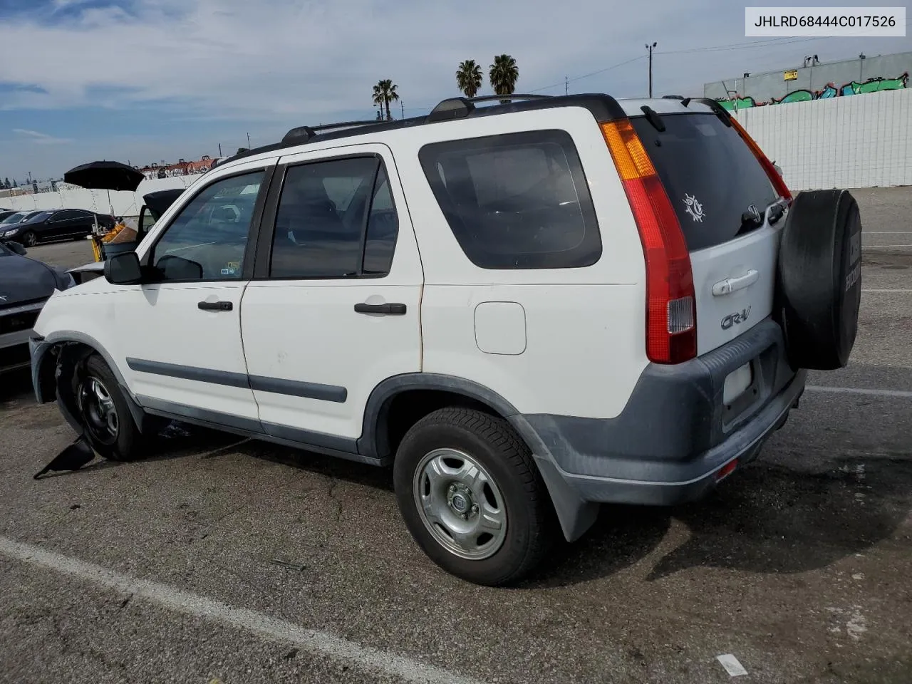 2004 Honda Cr-V Lx VIN: JHLRD68444C017526 Lot: 43312404