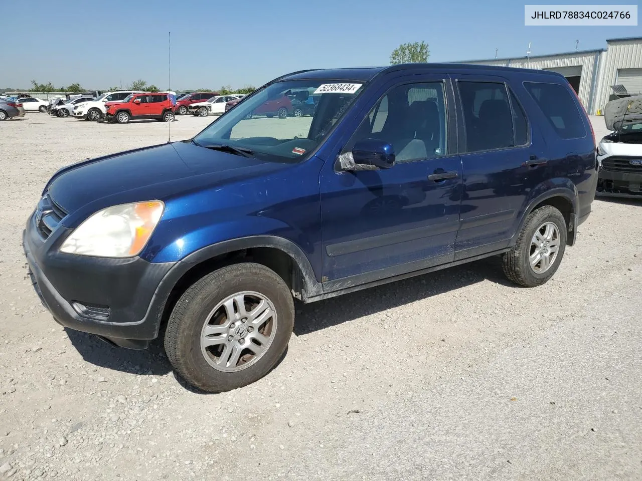 2004 Honda Cr-V Ex VIN: JHLRD78834C024766 Lot: 52368434