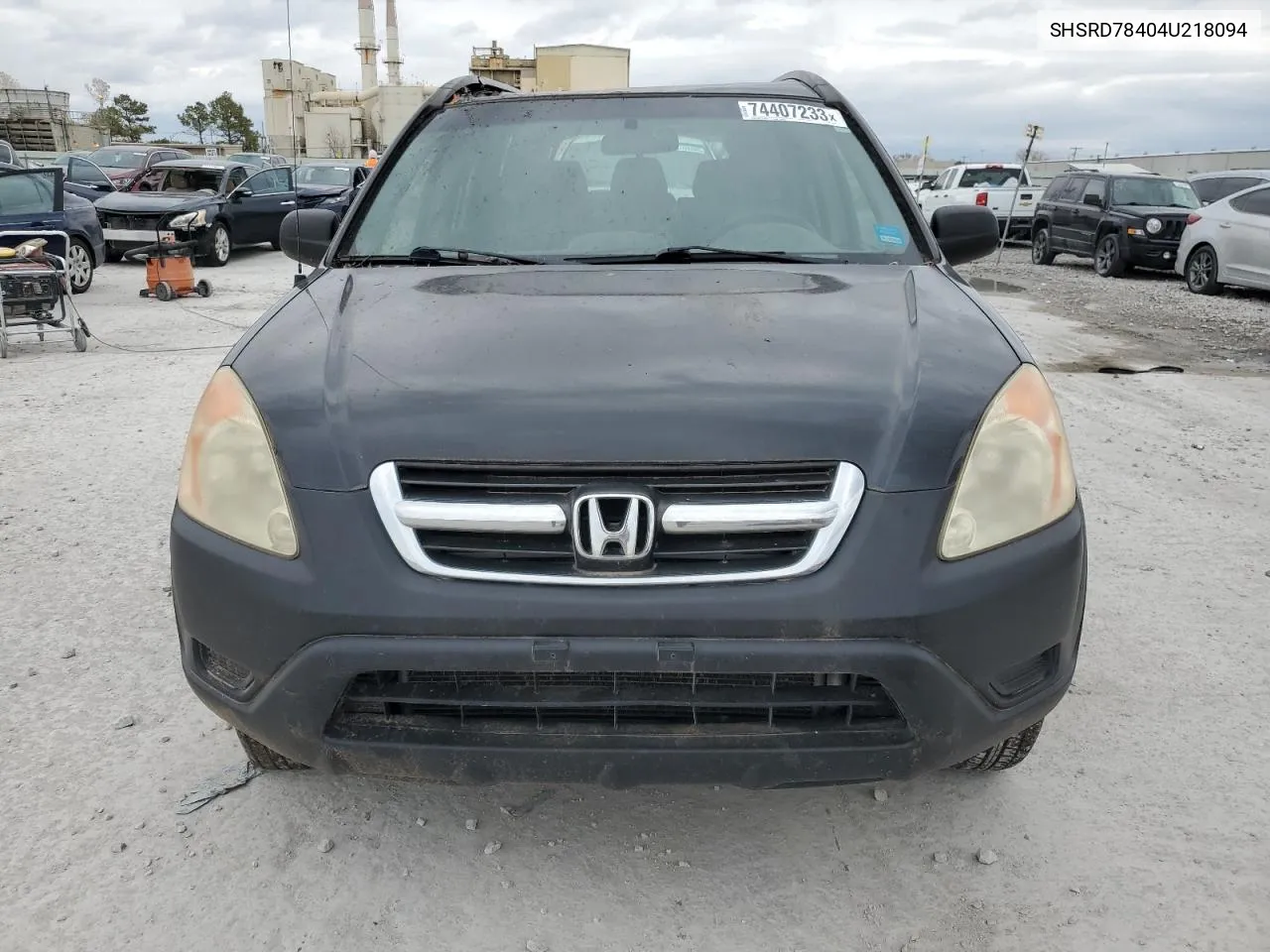 2004 Honda Cr-V Lx VIN: SHSRD78404U218094 Lot: 57338354