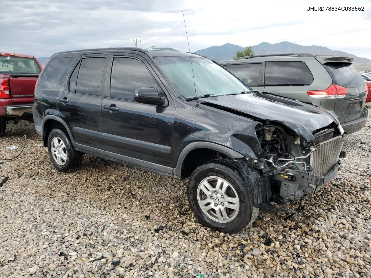 2004 Honda Cr-V Ex VIN: JHLRD78834C033662 Lot: 60444954