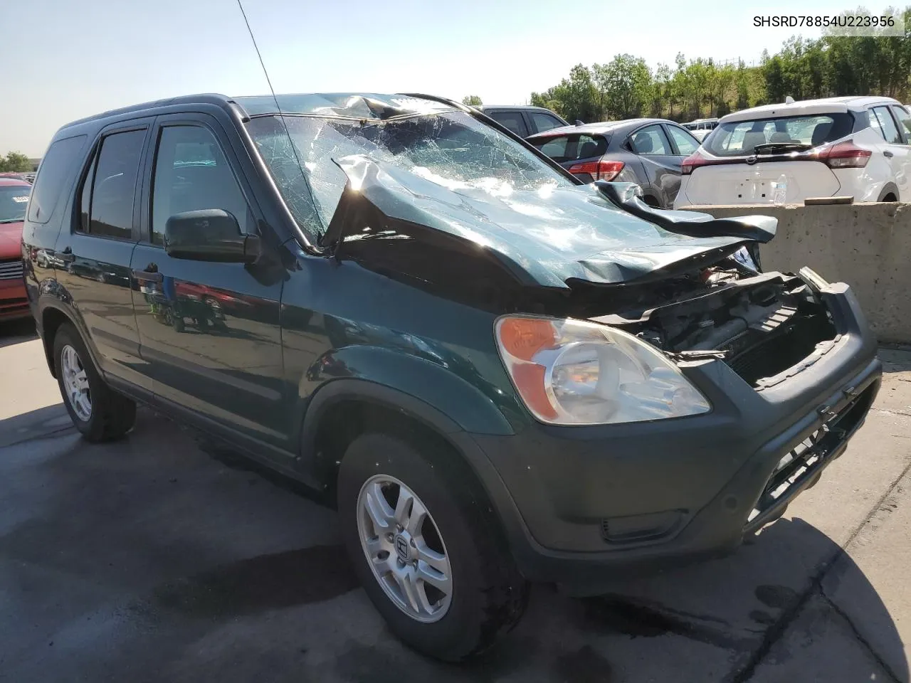 2004 Honda Cr-V Ex VIN: SHSRD78854U223956 Lot: 62890494