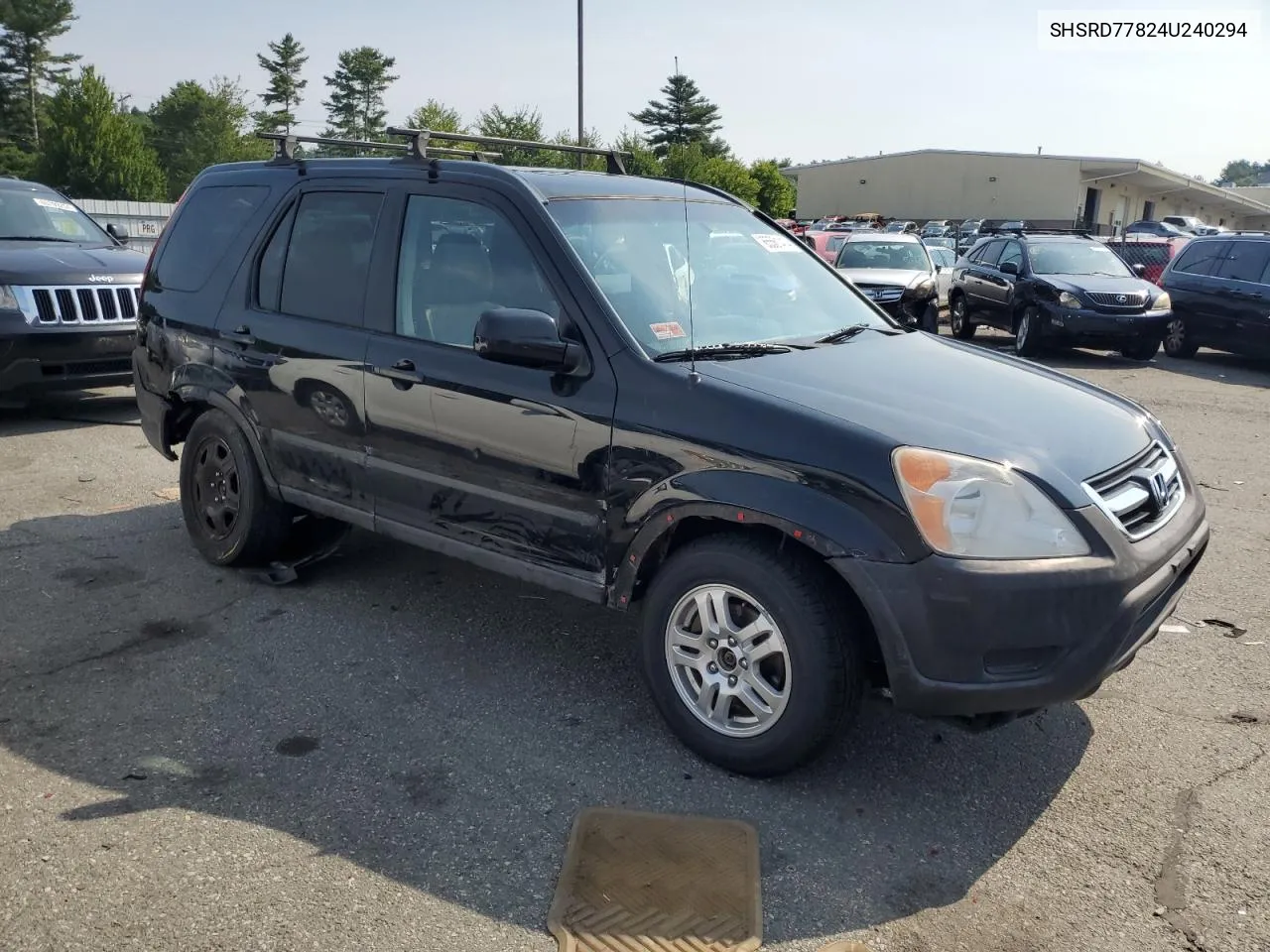 2004 Honda Cr-V Ex VIN: SHSRD77824U240294 Lot: 65561414