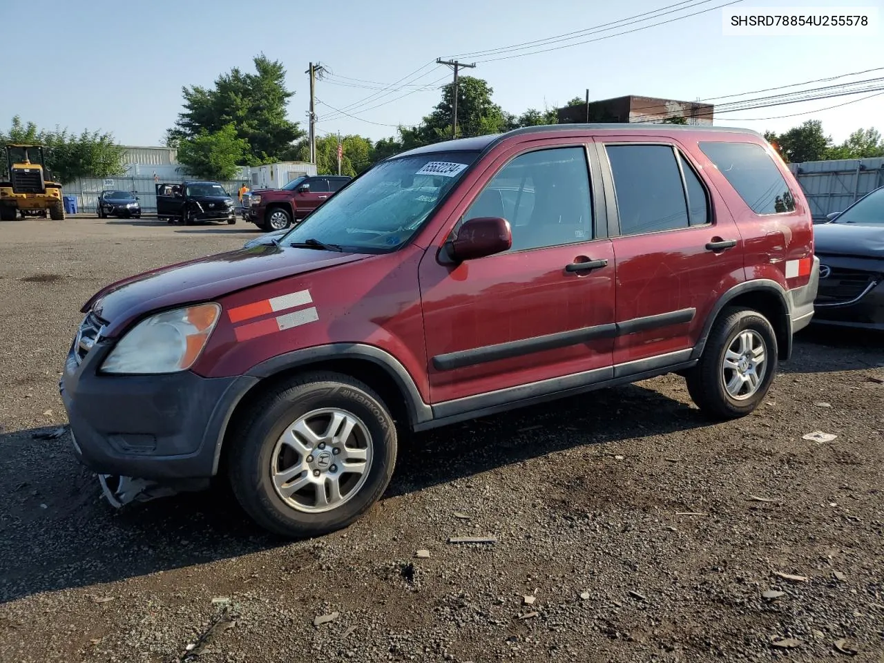 2004 Honda Cr-V Ex VIN: SHSRD78854U255578 Lot: 65632234