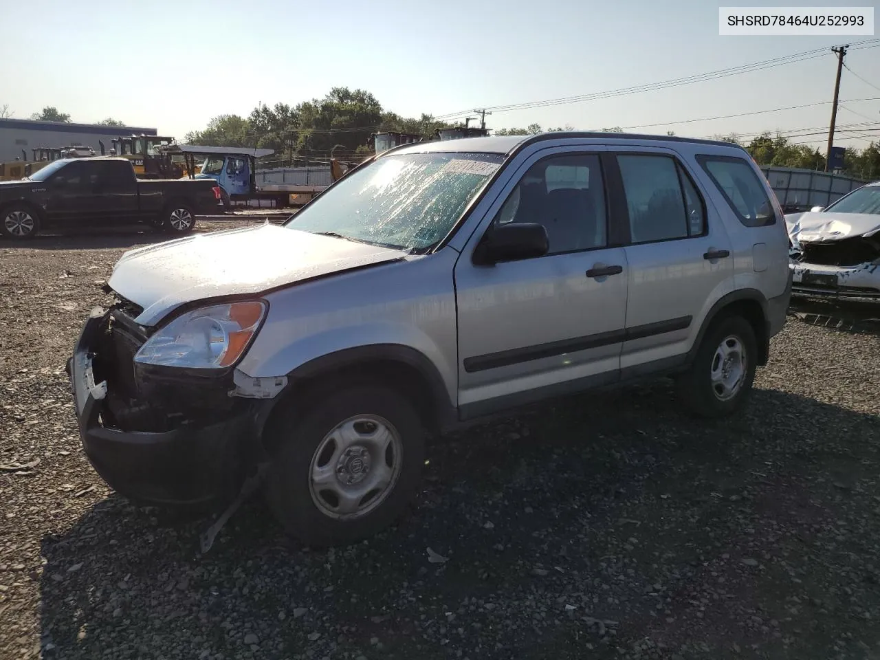 2004 Honda Cr-V Lx VIN: SHSRD78464U252993 Lot: 65916024