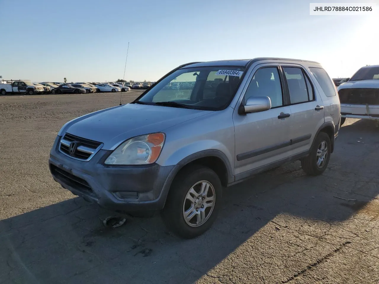 2004 Honda Cr-V Ex VIN: JHLRD78884C021586 Lot: 65940364