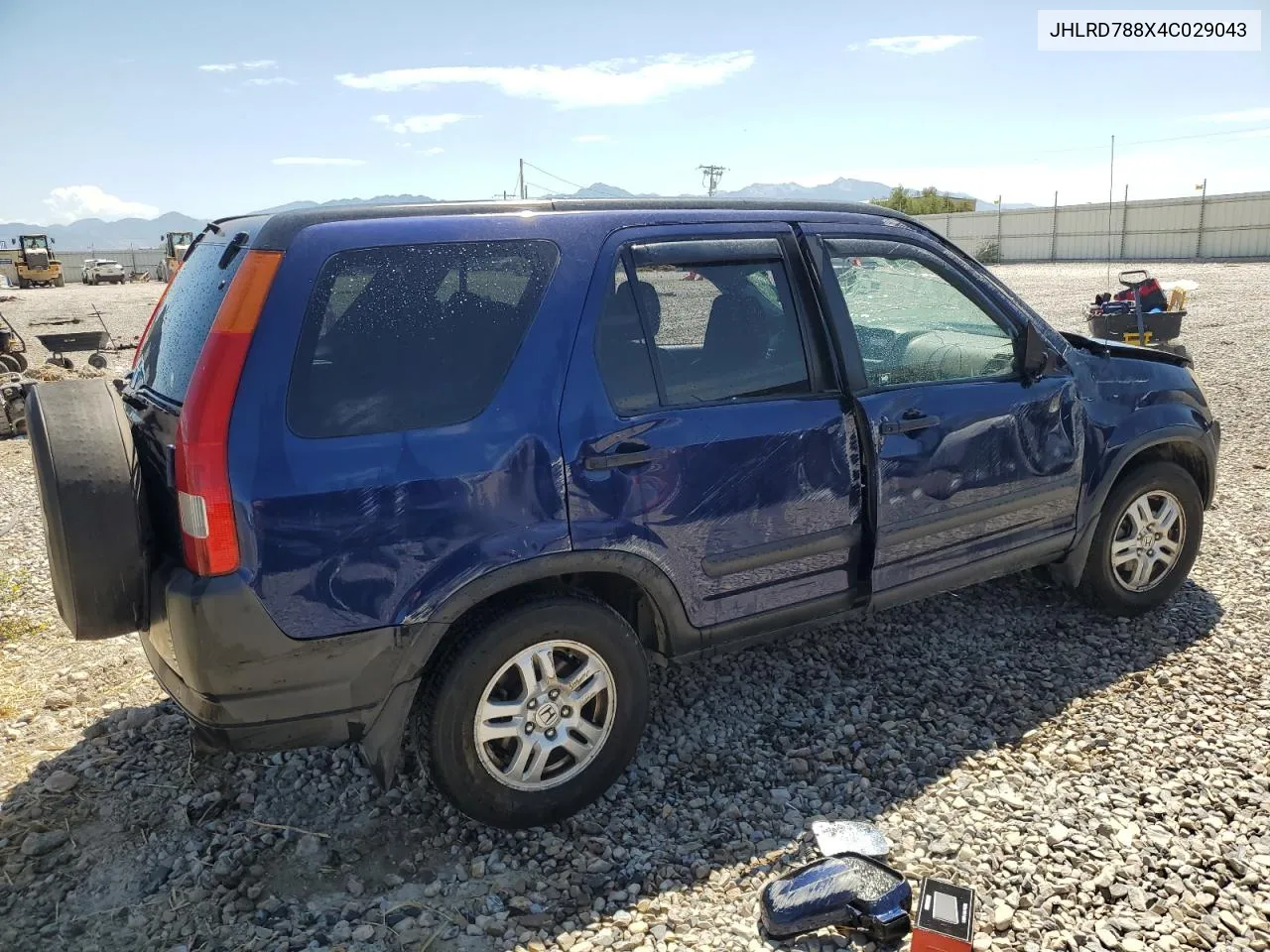 2004 Honda Cr-V Ex VIN: JHLRD788X4C029043 Lot: 66186364