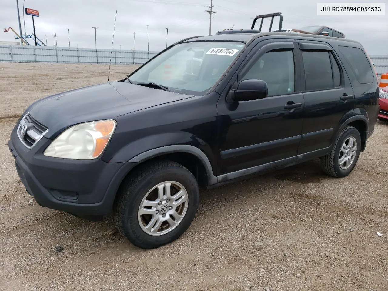 2004 Honda Cr-V Ex VIN: JHLRD78894C054533 Lot: 67061754