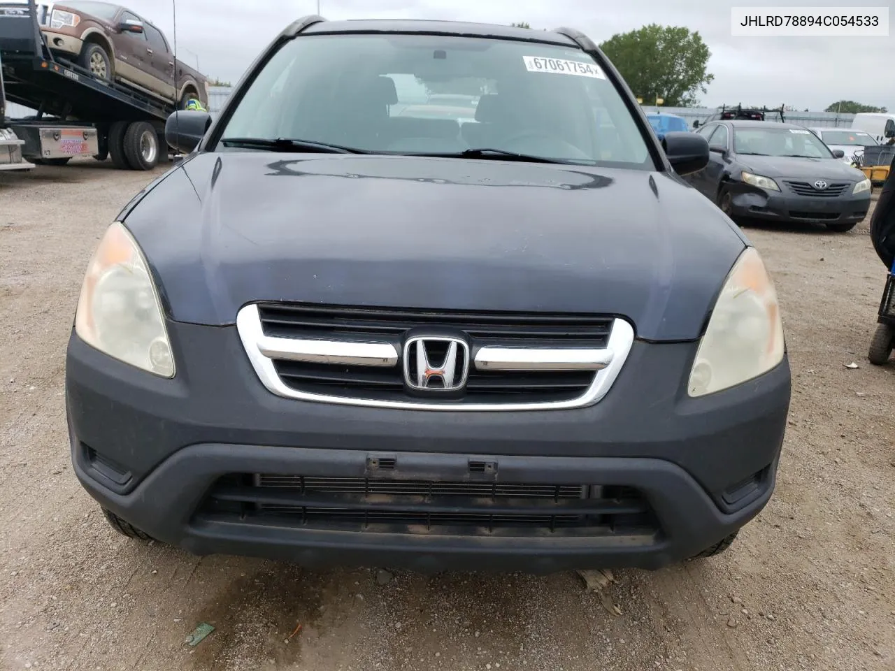 2004 Honda Cr-V Ex VIN: JHLRD78894C054533 Lot: 67061754