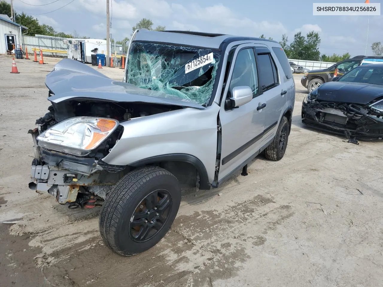 2004 Honda Cr-V Ex VIN: SHSRD78834U256826 Lot: 67125854