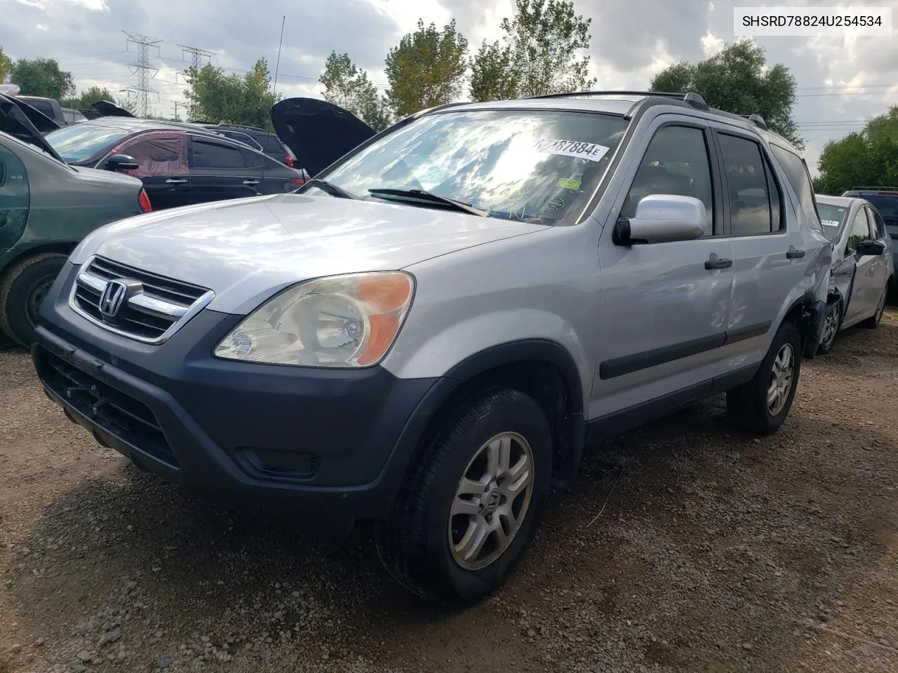 2004 Honda Cr-V Ex VIN: SHSRD78824U254534 Lot: 67187884